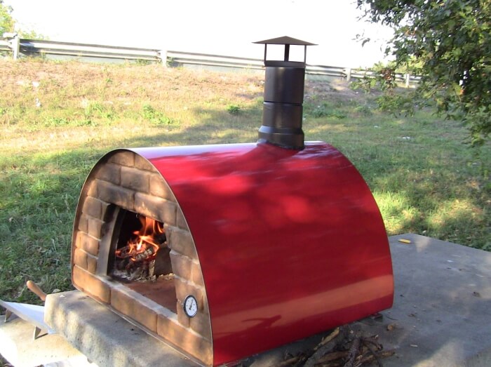 Maximus Stainless Steel Wood Fired Pizza Oven